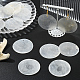 60Pcs Flat Round Capiz Shell Pendants&nbsp;SSHEL-SC0001-48-5