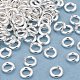 Rack Plating Brass Open Jump Rings&nbsp;KK-O139-18K-S-1