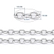 Tarnish Resistant 304 Stainless Steel Cable Chains&nbsp;CHS-F007-01P-A-2