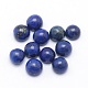 Natural Lapis Lazuli Cabochons&nbsp;G-P393-R11-4mm-1