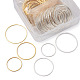Brass Linking Rings&nbsp;KK-YS0001-03-5