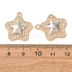 Alloy Rhinestone Pendants&nbsp;RB-CBAA987-04A