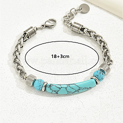 Elegant Stainless Steel Wheat Chain Bracelets&nbsp;GZ3677