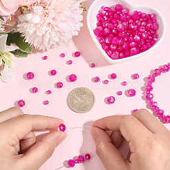 800Pcs 3 Styles Baking Paint Glass Beads&nbsp;DGLA-PA0001-04