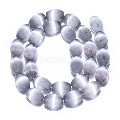 Dyed Natural Selenite Beads Strands&nbsp;G-T138-232B