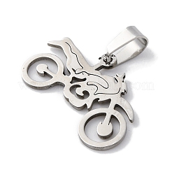 201 Stainless Steel Pendants&nbsp;STAS-Q342-25P