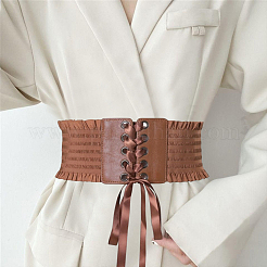 1Pc Imitation Leather Stretch Belts for Women&nbsp;AJEW-CL0002-93A