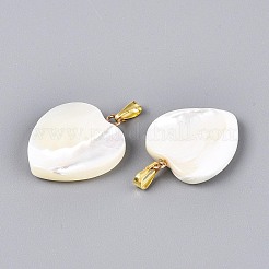 Natural Trochus Shell Pendants&nbsp;SSHEL-T017-41