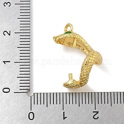 Rack Plating Brass Enamel Peg Balis&nbsp;KK-G515-64G
