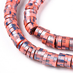 Handmade Polymer Clay Beads Strands&nbsp;CLAY-ZX007-09A-14