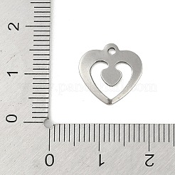 Non-Tarnish 201 Stainless Steel Charms&nbsp;STAS-C108-45P
