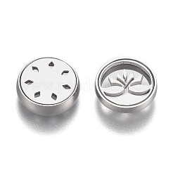 304 Stainless Steel Diffuser Locket Clips&nbsp;AJEW-N025-02P