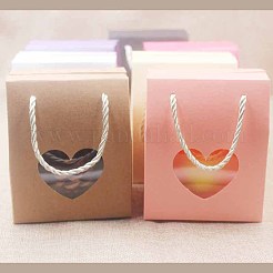 Foldable Creative Kraft Paper Box&nbsp;CON-WH0077-06