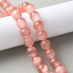 Natural Selenite Beads Strands&nbsp;G-C142-01C-12