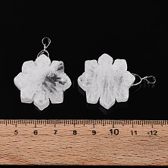 Natural Quartz Crystal Pendants&nbsp;G-T144-12A