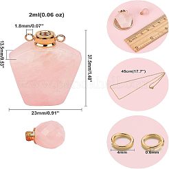 DIY Pendant Necklace Making Kits&nbsp;DIY-NB0004-64G