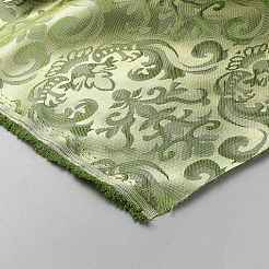 Flower Pattern Polyester Jacquard Fabric&nbsp;AJEW-WH0481-497A
