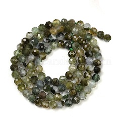 Natural Green Tourmaline Beads Strands&nbsp;G-F798-A03-02