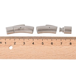 304 Stainless Steel Bayonet Clasps&nbsp;STAS-C041-01