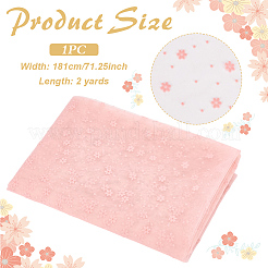 Nylon Lace Fabric&nbsp;DIY-WH0699-65B