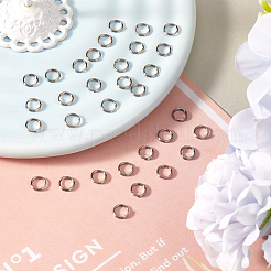 500Pcs 304 Stainless Steel Split Rings&nbsp;STAS-SP0001-66E
