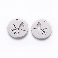 Non-Tarnish 201 Stainless Steel Pendants&nbsp;X-STAS-F231-034P