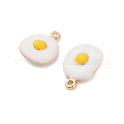 Alloy Enamel Pendants&nbsp;PALLOY-R155-01G-03
