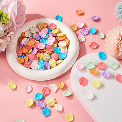 320Pcs 8 Colors Opaque Acrylic Pendants&nbsp;SACR-TA0001-41