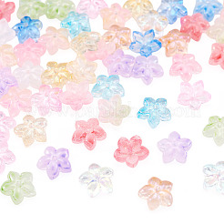 50Pcs Dyed & Heated Glass Bead Caps&nbsp;GLAA-TADJ0001-16