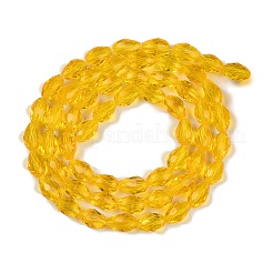 Transparent Glass Beads Strands&nbsp;EGLA-N013-T4mm-D04