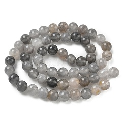 Natural Cloudy Quartz Beads Strands&nbsp;G-D840-69-6mm