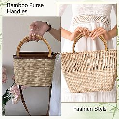 Bamboo D Shaped Handles Replacement&nbsp;FIND-CA0001-17