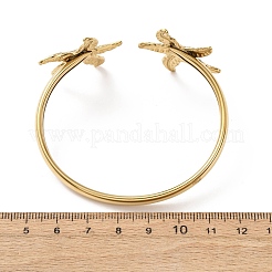Ocean Theme 304 Stainless Steel Cuff Bangles&nbsp;BJEW-T026-01G-04
