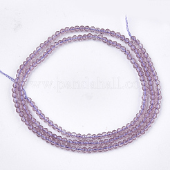 Synthetic Quartz Crystal Beads Strands&nbsp;G-T119-05D