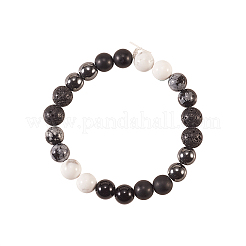 120Pcs 6 Style Natural & Synthetic Gemstone Round Beads Sets&nbsp;G-CJ0001-46