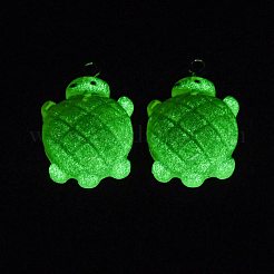 Gradient Color & Luminous Opaque Resin Pendants&nbsp;LS-RESI-S011-01H