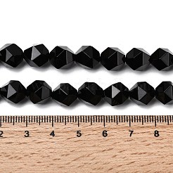 Natural Black Onyx  Beads Strands&nbsp;G-Z119-A04-03