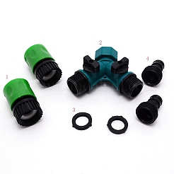Plastic Bulkhead Fitting&nbsp;AJEW-WH0181-37