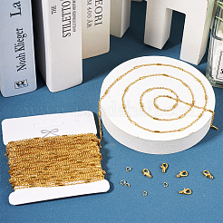 DIY Chain Bracelet Necklace Making Kit&nbsp;DIY-TA0005-79G