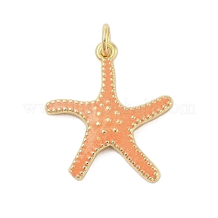 Rack Plating Brass Enamel Pendants&nbsp;KK-Z074-11G