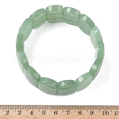 Natural Green Aventurine Beads Stretch Bracelets for Women Men&nbsp;BJEW-I323-02A
