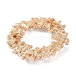 Christmas Wreath Alloy Rhinestone Lapel Pin Brooches&nbsp;JEWB-K041-05KCG
