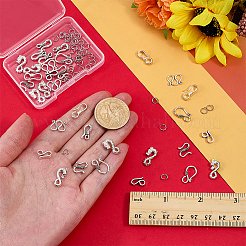 Alloy S-Hook Clasps&nbsp;FIND-PH0061-77