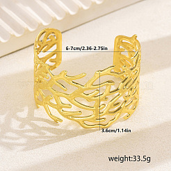 Hollow Out Brass Cuff Bangles for Women&nbsp;JS8489-2
