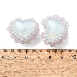 Rwsin & ABS Imitation Pearl & Polymer Clay Beads&nbsp;RE-CBA1913-01E