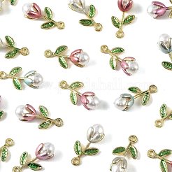 20Pc 5 Colors Alloy Enamel Pendants&nbsp;ENAM-FS0004-07