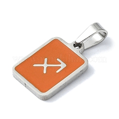 304 Stainless Steel Pendants&nbsp;STAS-C097-56P-03