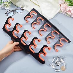 1 Bag Plastic Wall-mounted Fishing Rod Holders&nbsp;AJEW-FH0008-78