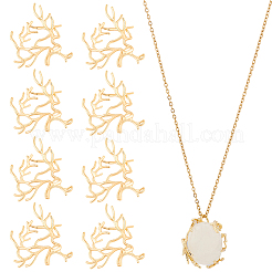 10Pcs Brass Pendants&nbsp;KK-BBC0025-97