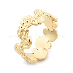 Brass Finger Rings for Women&nbsp;RJEW-B119-08G